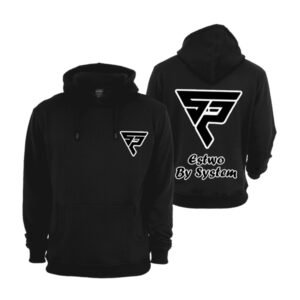 Jacket Hitam Hoody Estwo